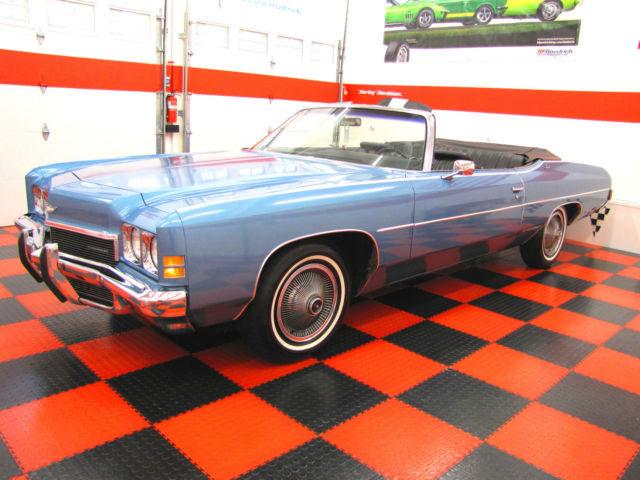 1972 chevrolet impala convertible original survivor 50k mi stunning cond