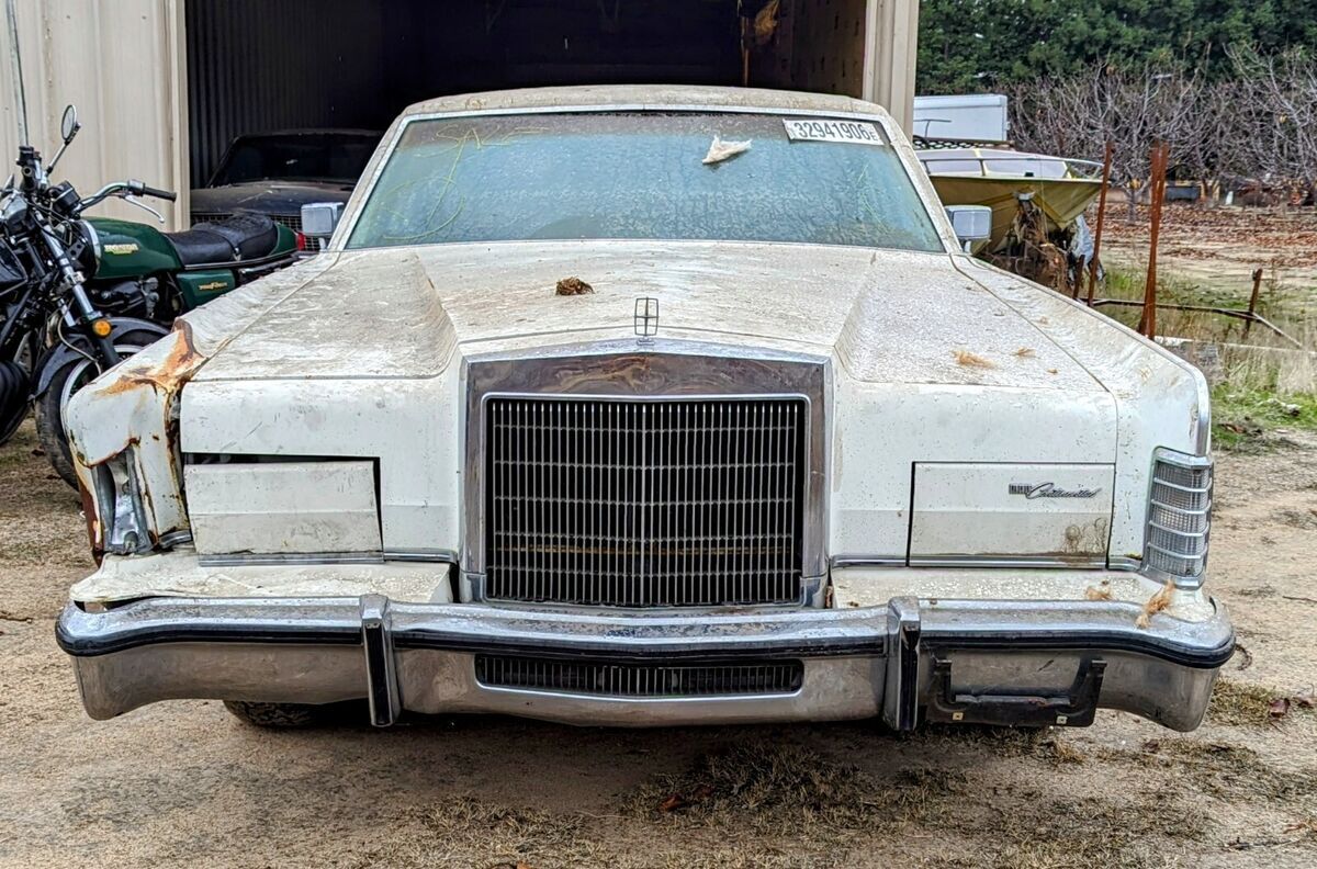 '77 lincoln continental town car - runs and drives - ideal for radwood