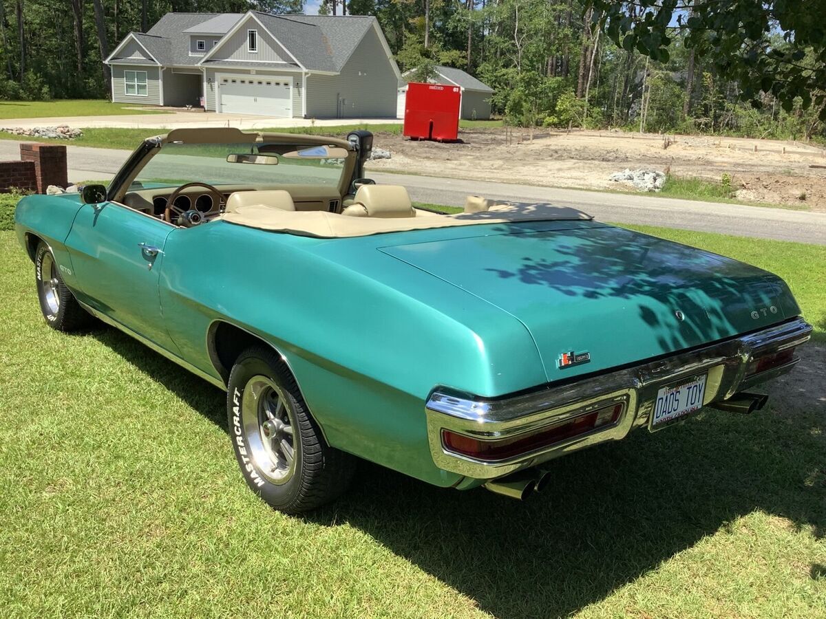 1970 pontiac gto convertible grey rwd automatic