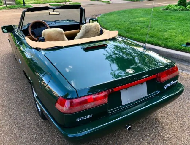 1993 alfa romeo spider "one family owned" only 46k "service records" near mint