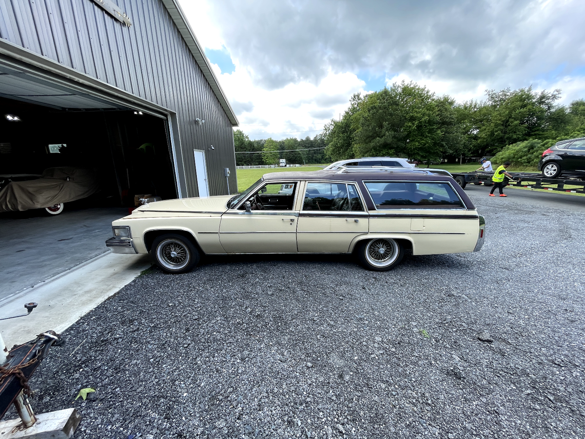 1979 cadillac deville. delegance station wagon. one of 5 produced