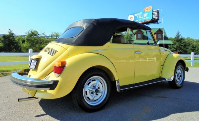 1980 volkswagen beetle convertible runs great drives perfectly