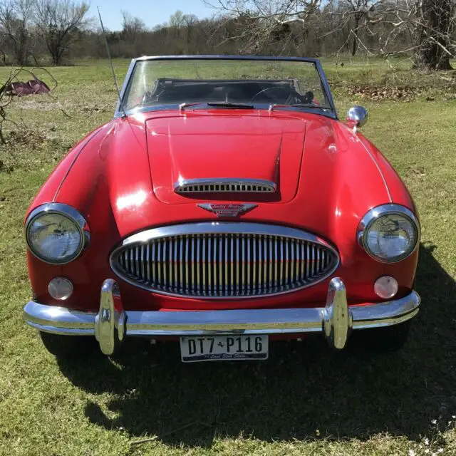 1965 austin healey 3000 mkiii bj8 â€“ all matching numbers - two (2) owner car