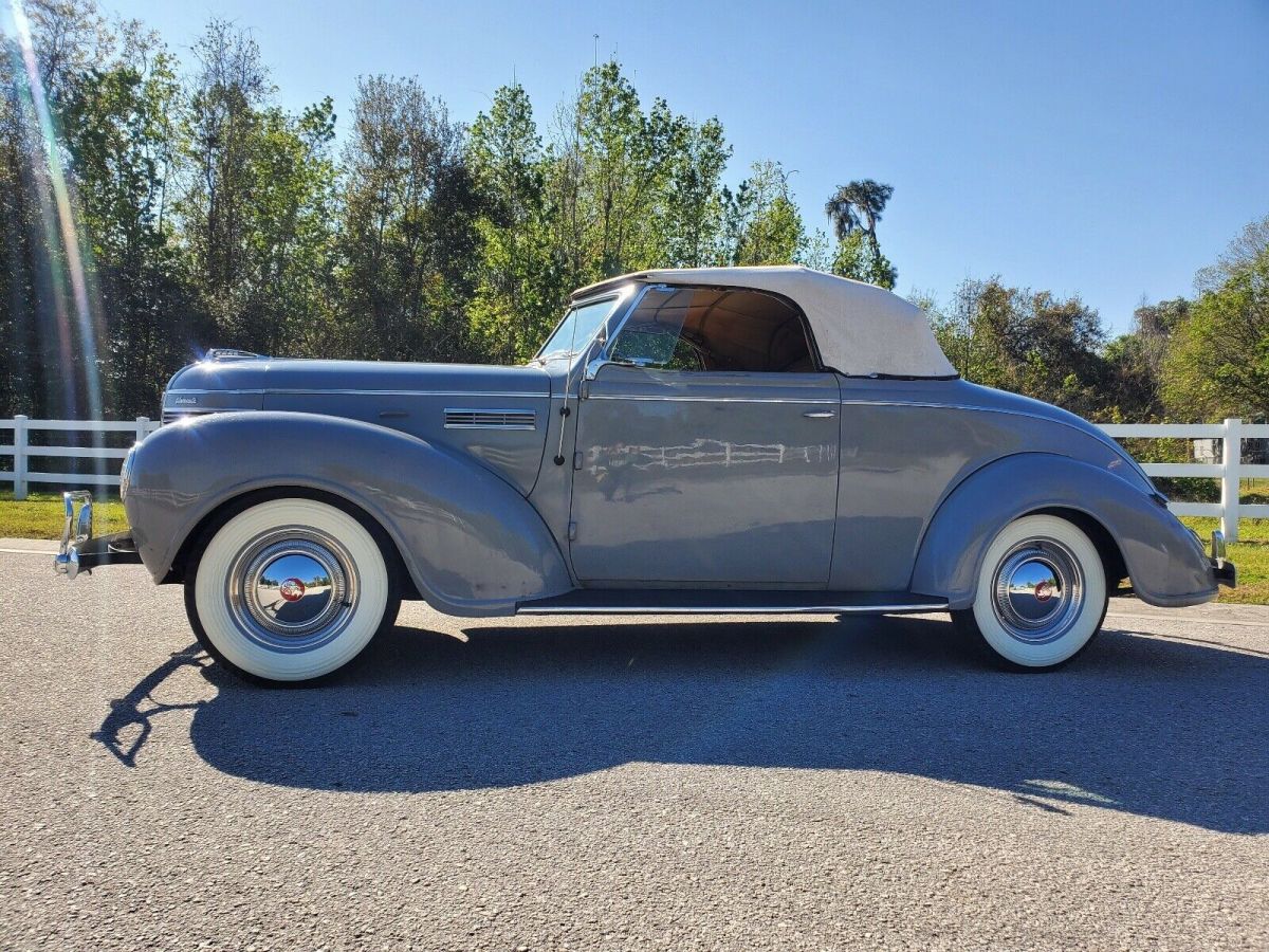 1939 plymouth deluxe convertible grey rwd manual p8