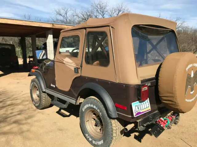 jeep cj-5 golden eagle
