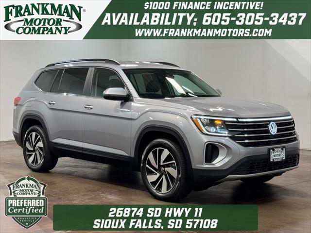 2024 volkswagen atlas 2.0t se w/technology 4motion