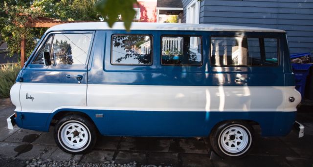 1966 dodge a100 a-100 van runs great restored sox and martin racing a108 mopar