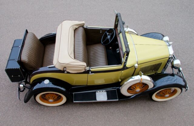 old henry ford model a deluxe cabriolet full of prewar goodies as a packard