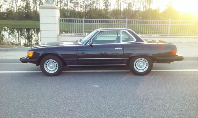 1979 mercedes-benz 450 sl gorgeous classic convertible. stunning colors