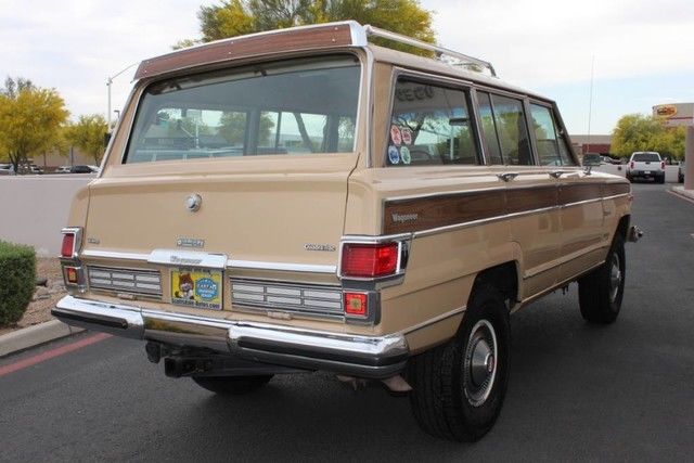 1977 jeep wagoneer brougham 4x4 89519 miles desert tan suv 401 cu in (6.6 l) aut