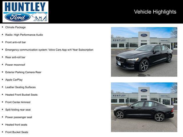 2024 volvo s60 b5 plus dark theme