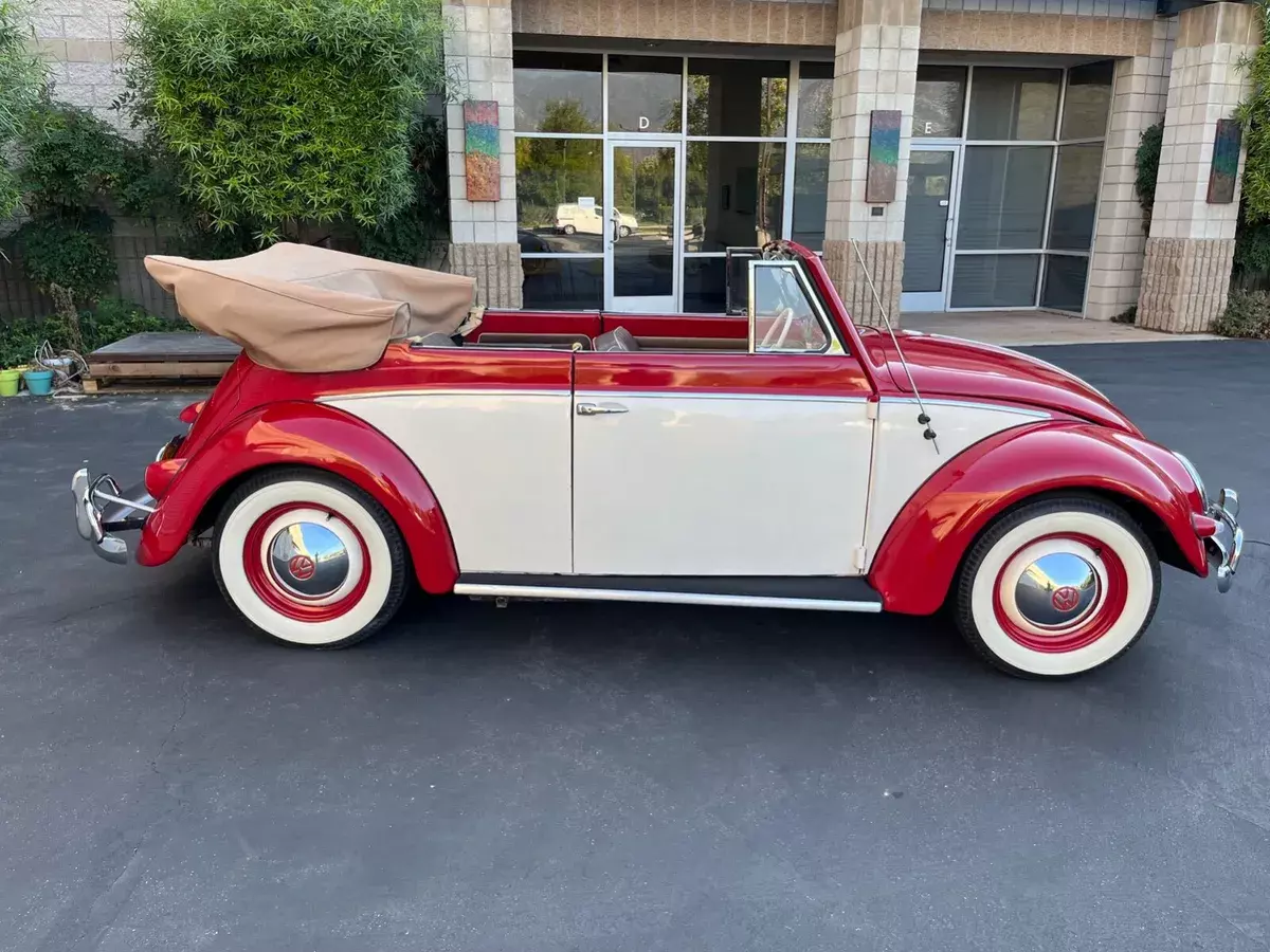 1956 volkswagen beetle convertible by karmann