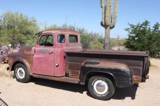1953 dodge truck and 1934 chevy coupe one price buys both. patina barn find