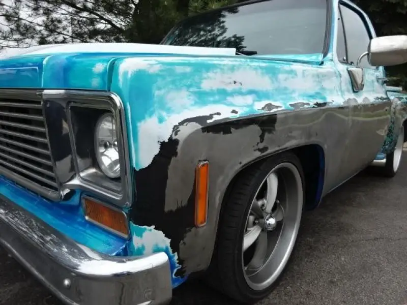 1974 chevrolet c-10 0 patina truck 350 a