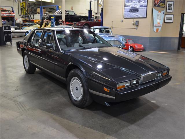 1986 aston martin lagonda series 3 1-owner and 27,000 miles from new