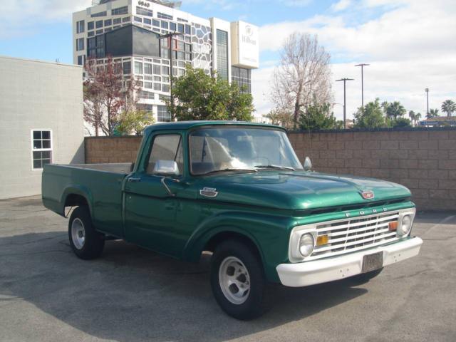 beautiful ca 1963 ford f100 pick up 4 spd, rn & lk gd, real classic, no reserve!