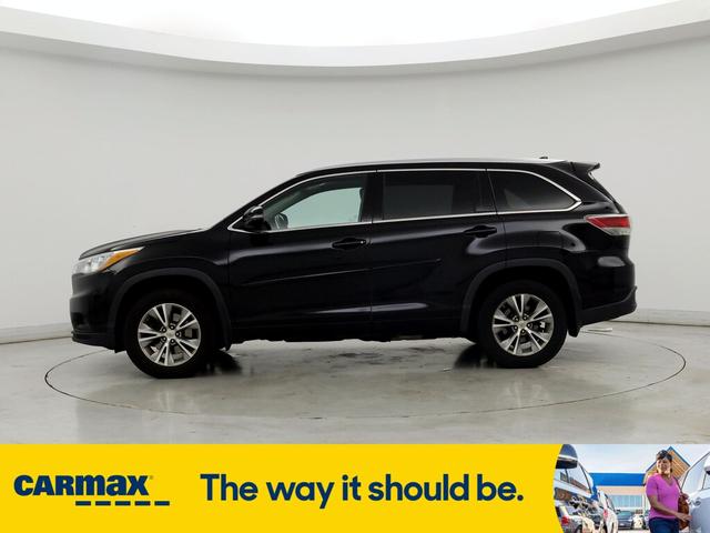 2015 toyota highlander xle