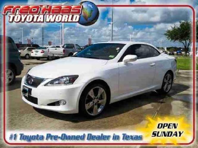 2011 lexus is 250c convertible automatic in spring, tx