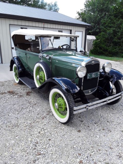 1931 model a phaeton 4dr