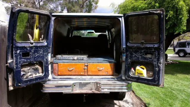 1990 ford 4x4 e250 quadravan