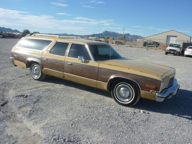 1975 plymouth gran fury 9 pass wagon 67000 miles a