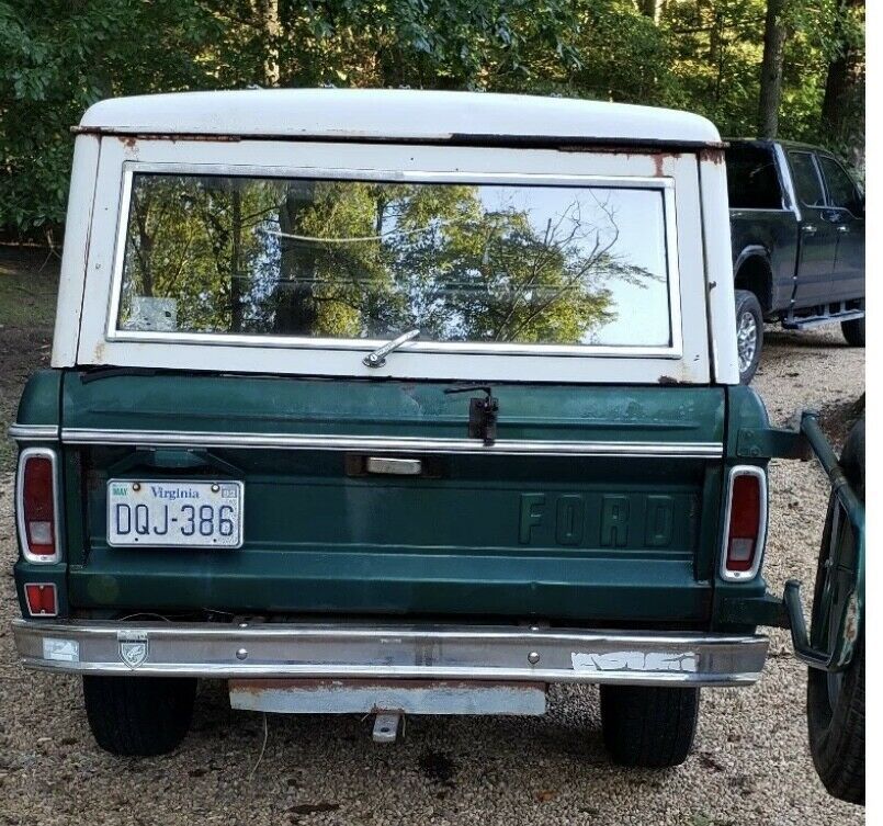 1974 ford bronco ranger suv green 4wd automatic ranger