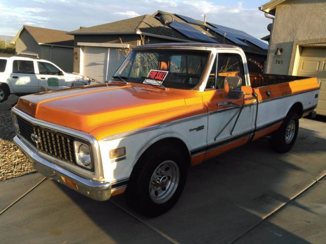 1972 chevrolet c20 396bb pickup truck - $8500