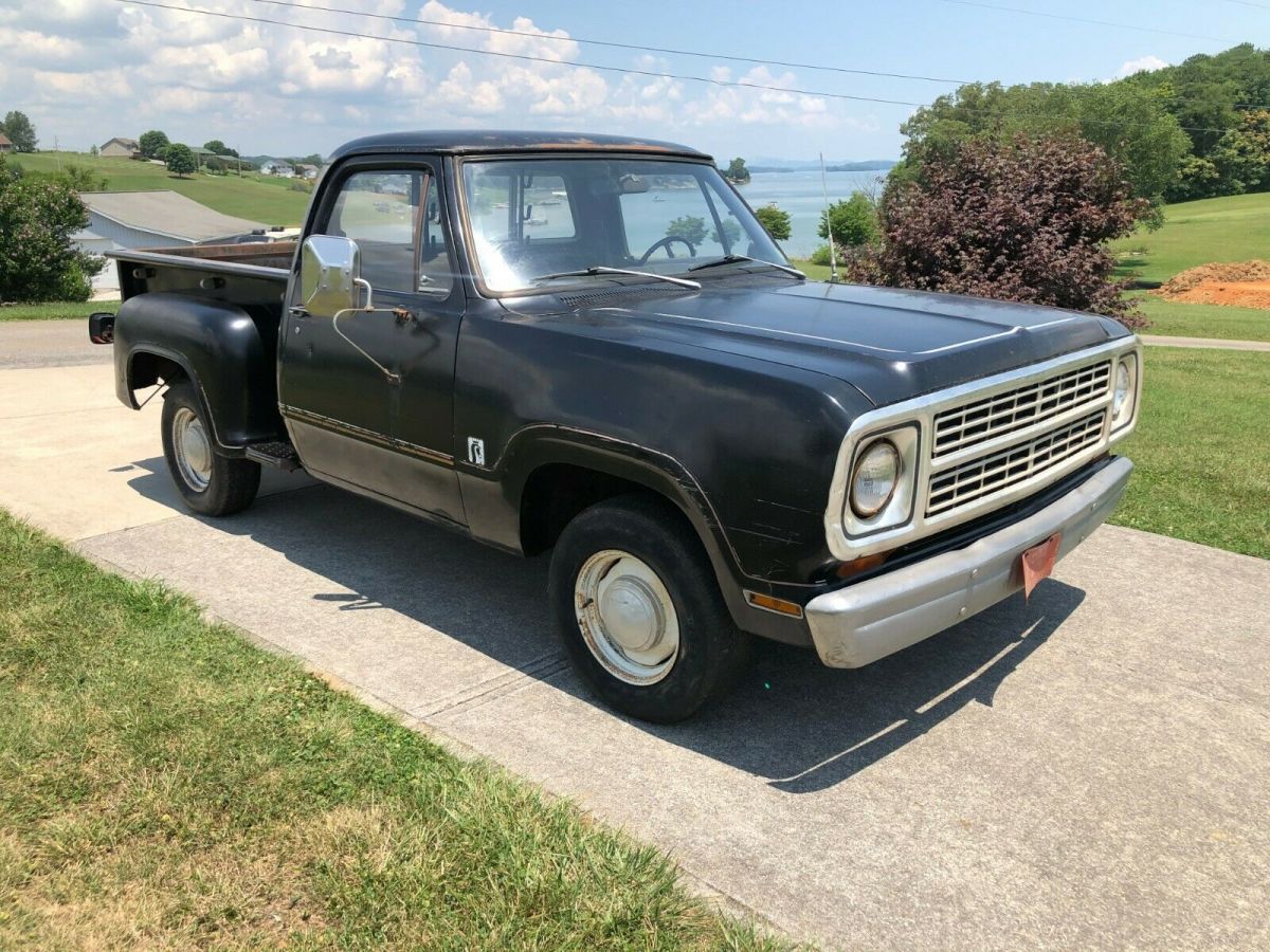 1979 dodge short bed truck original paint solid southern truck