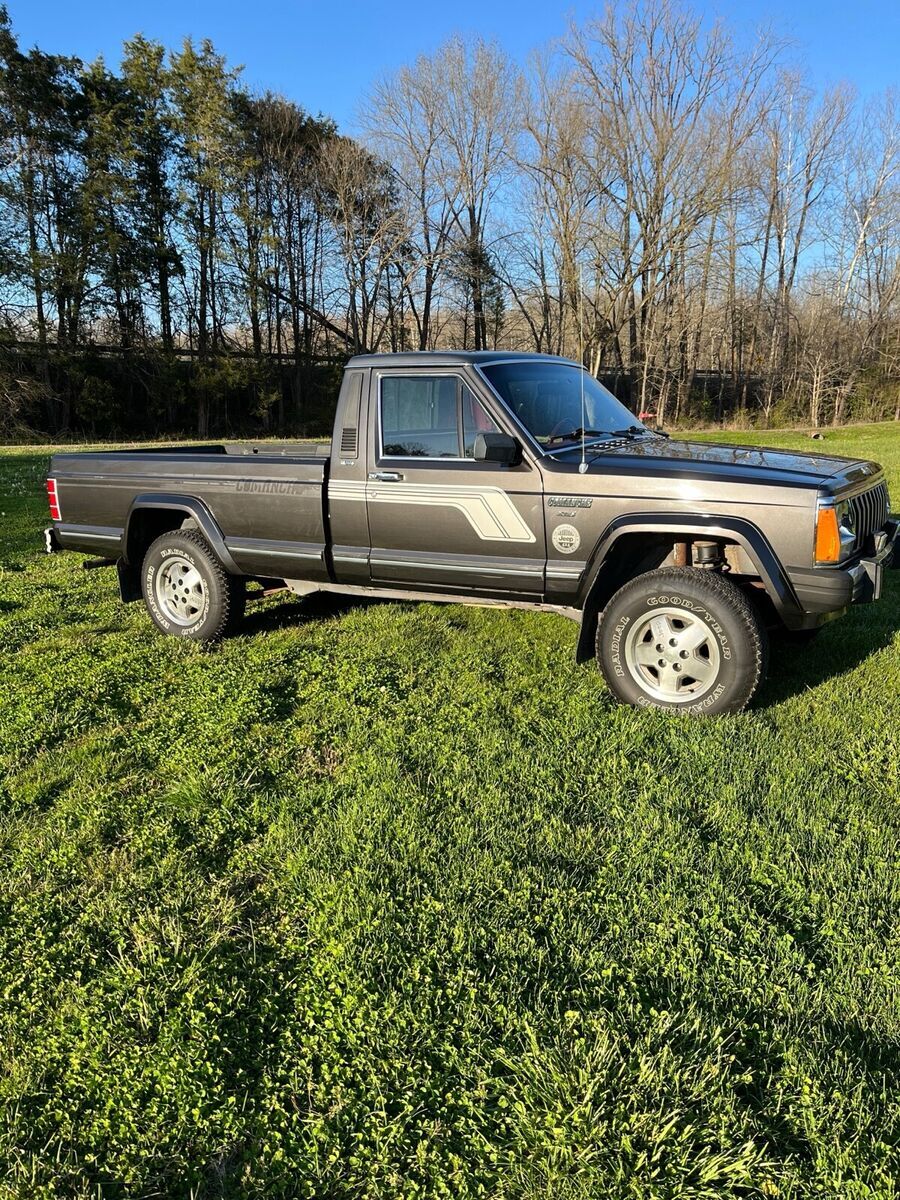 1986 jeep comanche grey xls