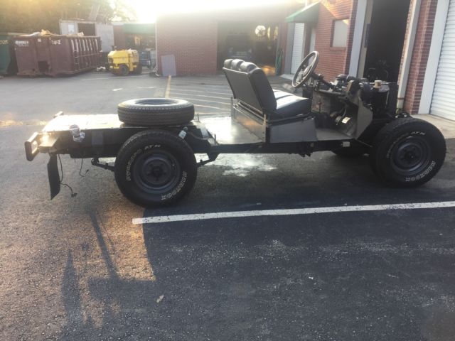 1969 series iia land rover running and drive chassis (no body)