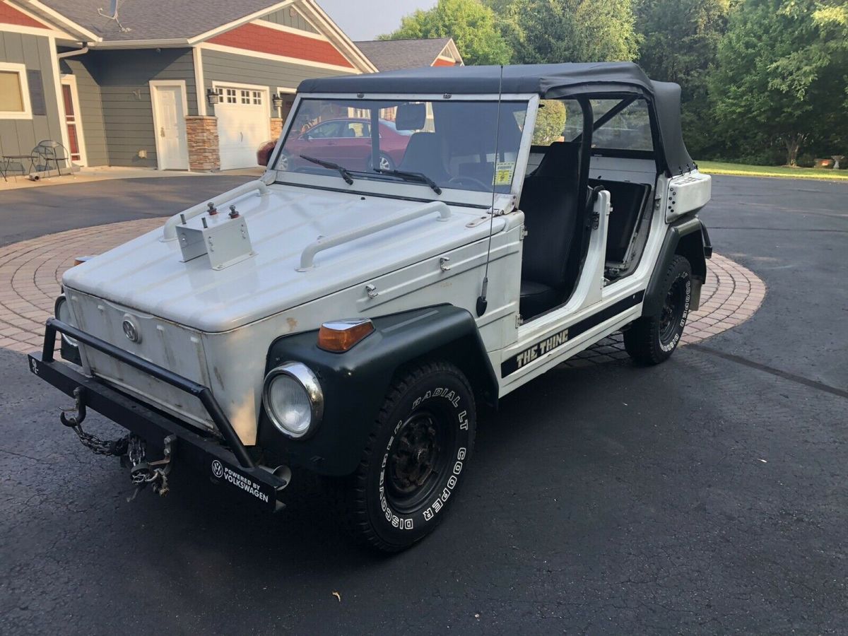 1974 volkswagen thing convertible white rwd manual acapulco