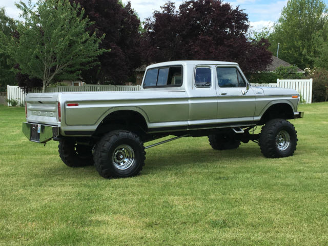 1978 ford f-250 4x4 super cab lifted dana 60 rear & front axels rebuilt 460 eng'
