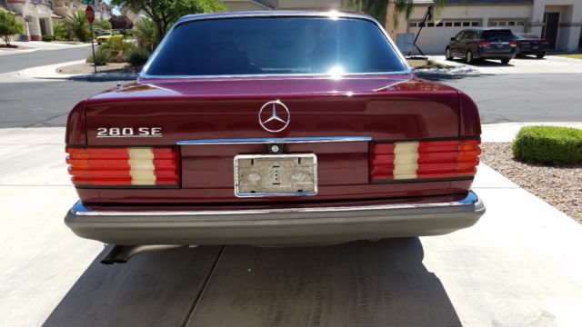1985 mercedes benz 280se