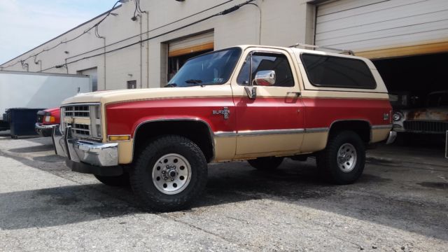 1987 chevrolet blazer k5