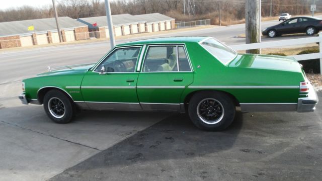 1979 pontiac bonneville synergy green
