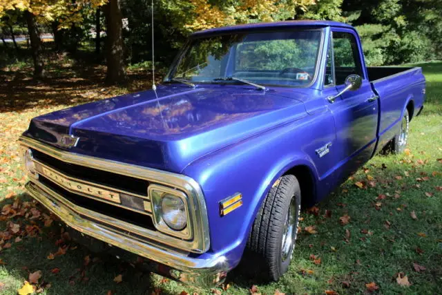 1969 chevy c-10 c10 custom pickup restomod big block v8 automatic