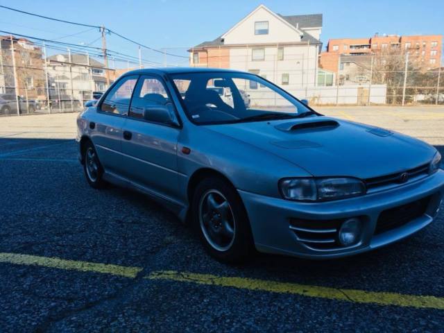 1992 subaru impreza wrx gc8 silver 5 speed 4 door jdm rhd ej20