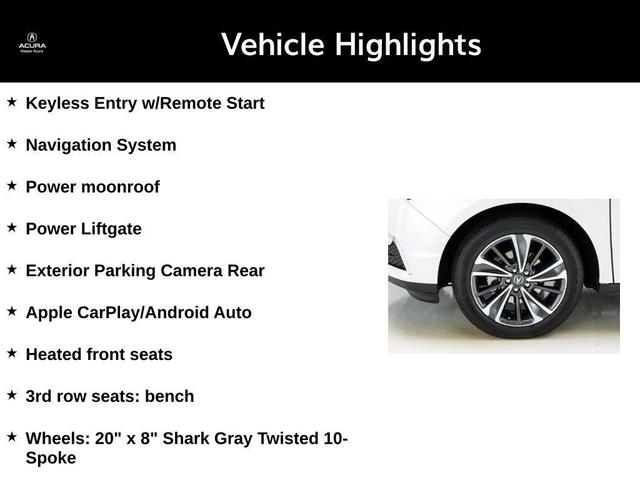 2020 acura mdx 3.5l w/technology package