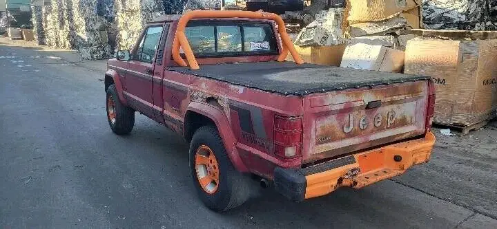 1988 jeep comanche red 4wd manual pioneer