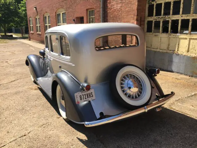 1933 olds oldsmobile f33 4 door sedan rare vintage project straight 6 engine