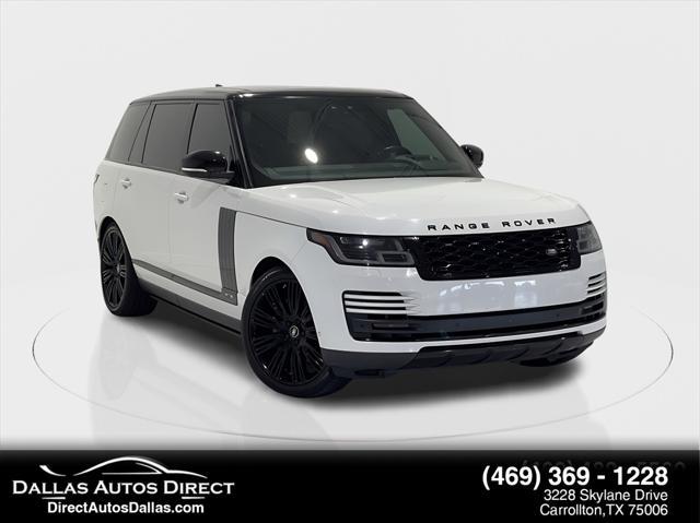 2018 land rover range rover 5.0l supercharged lwb