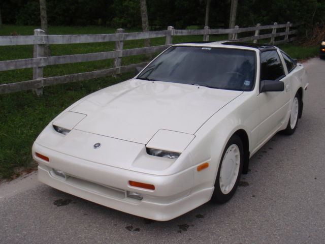1988 nissan 300zx turbo coupe 2-door 3.0l shiro edition