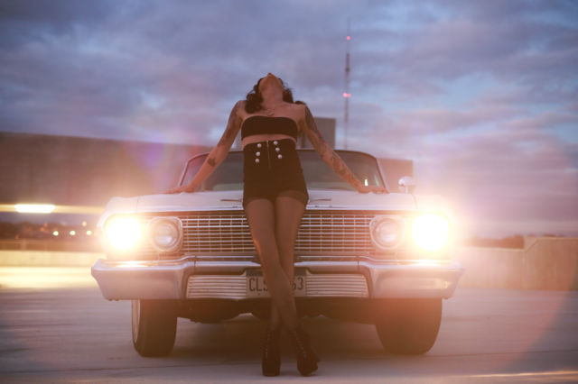 vintage, classic, antique, 1963, 63, 60s, chevrolet, chevy, impala, car