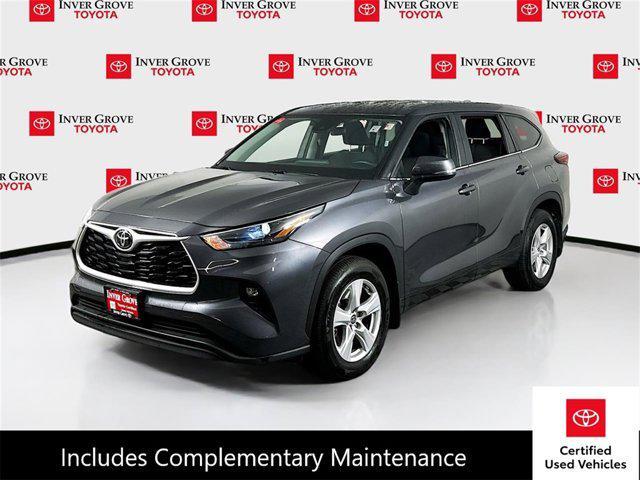 2024 toyota highlander le