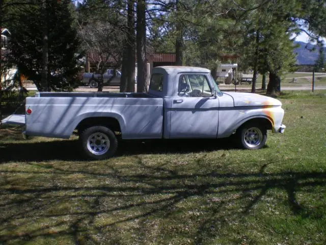 1963 ford pick-up runs and very clean