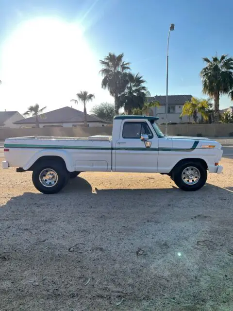 1971 ford f250 pickup white rwd automatic ranger