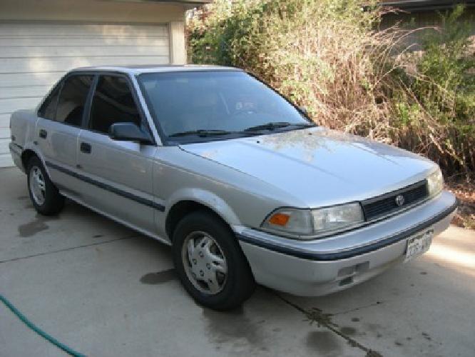 obo 1991 toyota corolla in denver, co