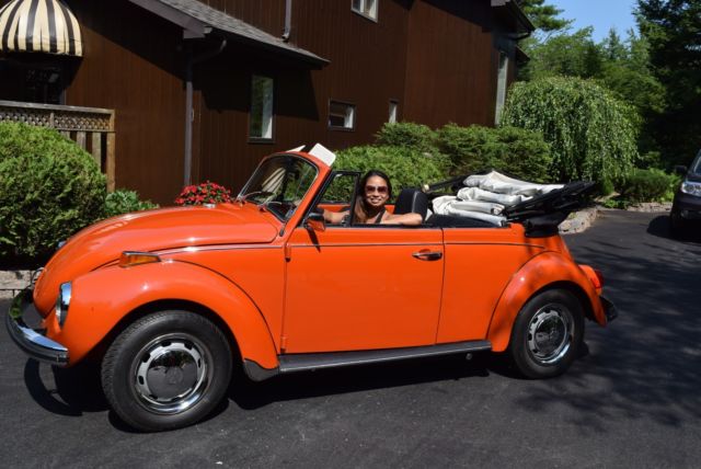 1971 vw super beetle convertable
