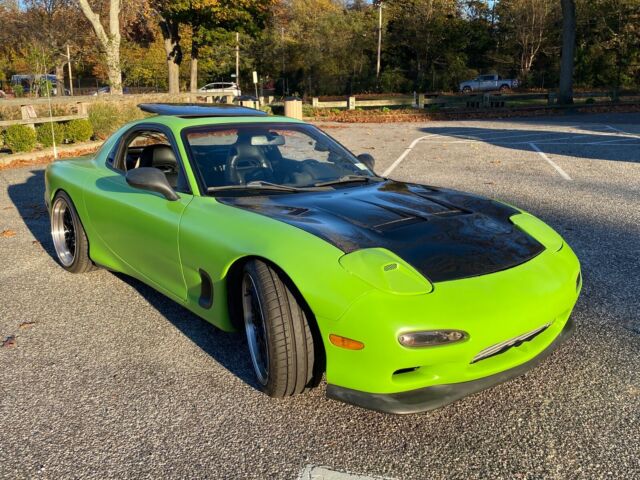1994 mazda rx-7 coupe green rwd manual