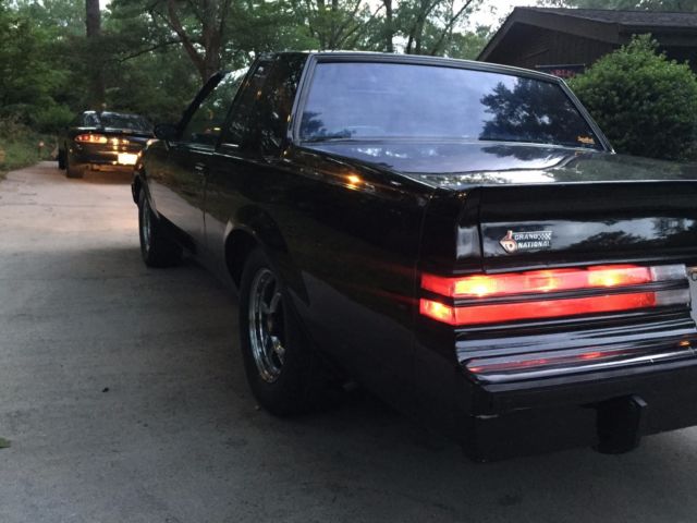 1987 grand national with t-tops and digital dash